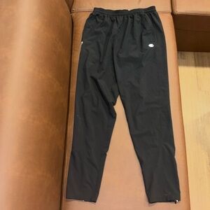 Black, Reflective sweatpants by Champion. Size Medium!